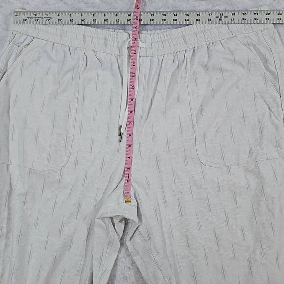 Athleta womens size 26 Farallon Printed Jogger Spliced Magic Veil Grey Lounge Ca - Picture 4 of 8
